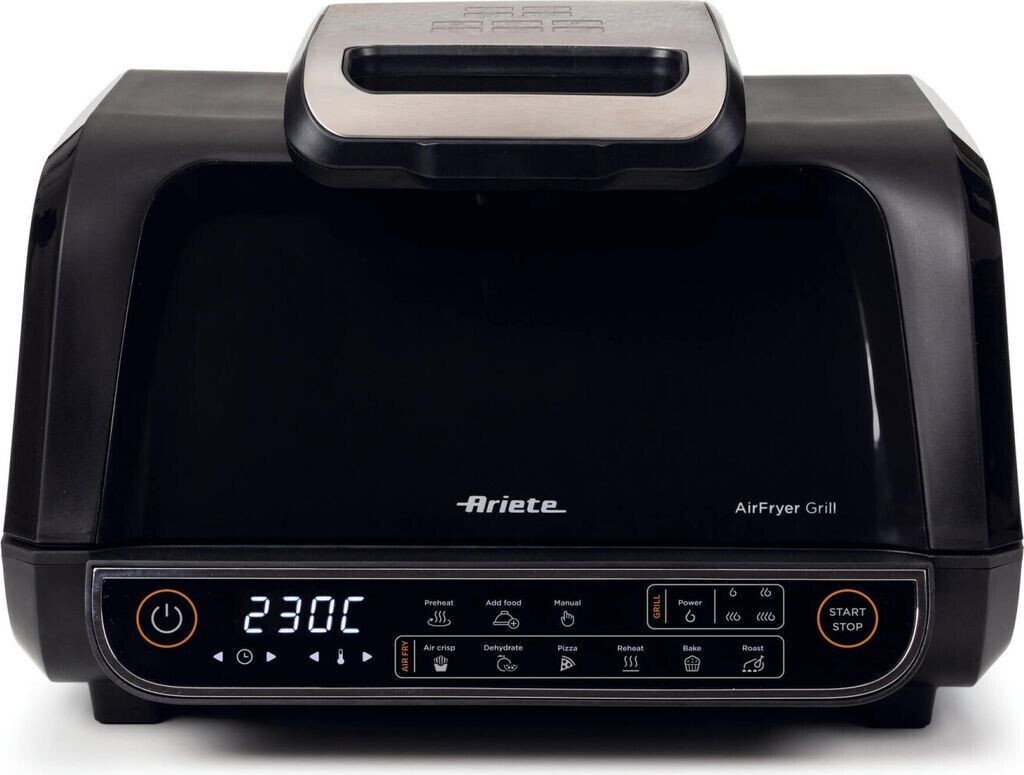 سرخ کن و گریل آریته ایتالیا ARIETE 4635 - مشکی - پوشش داخلی نچسب